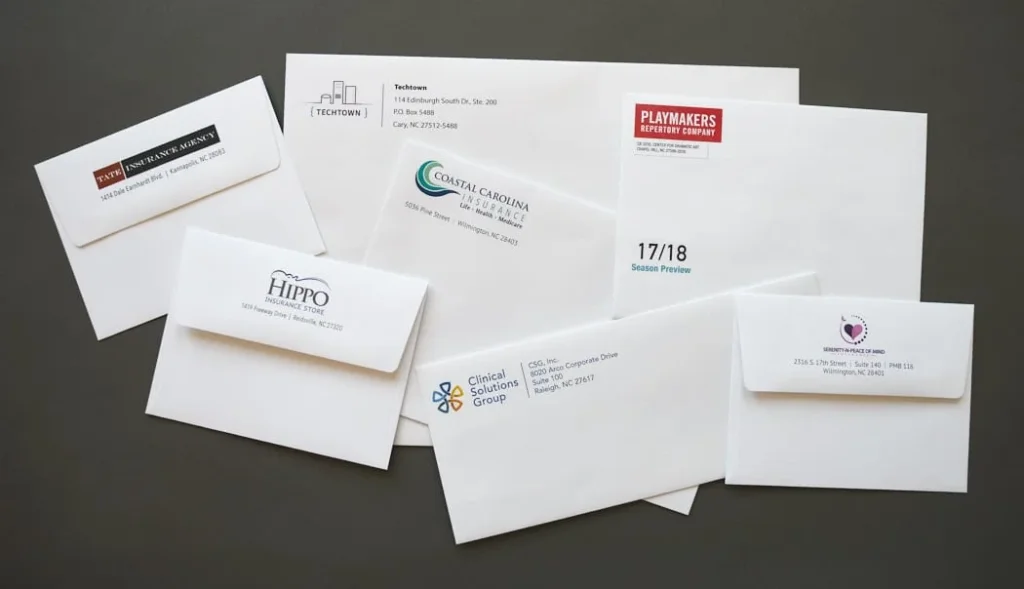 Envelope Printing Ashford