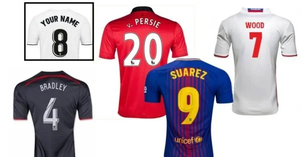 Football Shirt Printing Ashford