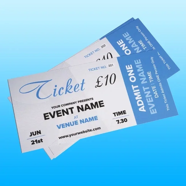 Ticket Printing Ashford