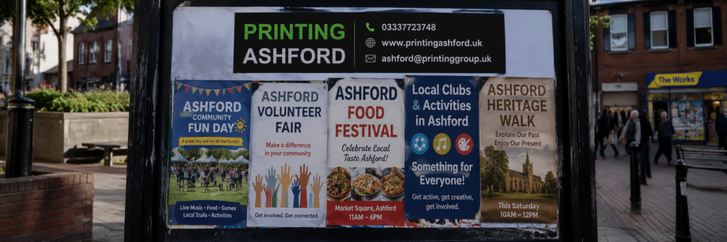 Raising Awareness of Local Activities in Ashford